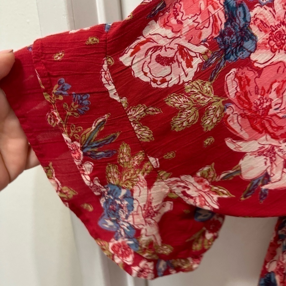 Angie off The Shoulder Floral Dress Sz 2X - Picture 2 of 4
